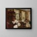 Joséphine et Mercie - Edmund Tarbell — framed artwork on a wall