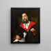 Portrait of the writer Gustave Aimard - Édouard-Hippolyte Margottet — framed artwork on a wall