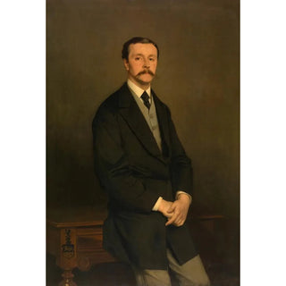 Portrait of a Man - Édouard Agneessens — artwork view