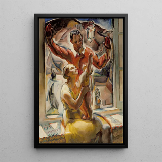 Reproduction of the painting Les Herwigs - Édouard Antonin Vysekal