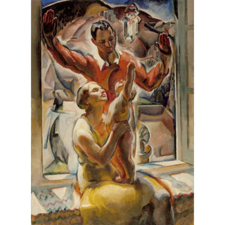 Reproduction of the painting Les Herwigs - Édouard Antonin Vysekal