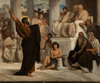 Saint Paul l'Aropagite - Édouard Bernard Debat-Ponsan — artwork view