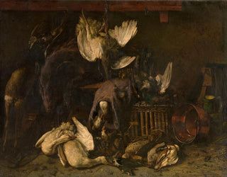 Still life with dead game - Édouard Chappel — artwork view