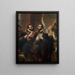 L'Alliance des Nobles in 1566 - Édouard de Biefve — framed artwork on a wall