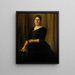 Madame Spe - Édouard de Jans — framed artwork on a wall