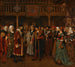 La réception de Quentin Metsys dans la Guilde de Saint-Luc d'Anvers - Édouard De Jans — artwork view