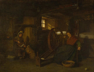 Les Fileuses - Édouard Frère — artwork view