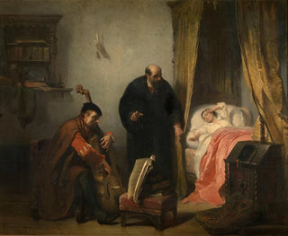 L'Éveil de Michel de Montaigne - Édouard Hamman — artwork view