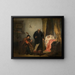 L'Éveil de Michel de Montaigne - Édouard Hamman — framed artwork on a wall