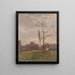 Landscape Painting - Édouard Jules Joseph Huberti — framed artwork on a wall