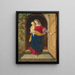 Virgin and Child - Édouard Steinbrück — framed artwork on a wall