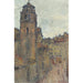 Reproduction of the painting Église de la Madeleine, Genève - Édouard Vallet