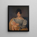 Zulma Carraud and their son Ivan - Édouard Vinot — framed artwork on a wall