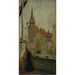 The German Pavilion at the 1900 Universal Exhibition - Édouard Zawiski — framed artwork on a wall