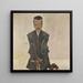 Eduard Kosmack - Egon Schiele — framed artwork on a wall