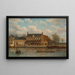 L'Amstel near the Lokhorst inn - Eduard Alexander Hilverdink — framed artwork on a wall