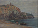 Ville italienne au bord de la mer - Eduard Ameseder — artwork view
