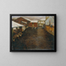 Winter Painting - Eduard Ameseder — framed artwork on a wall