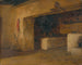 Cottage Interior Painting - Eduard Ballo — artwork view