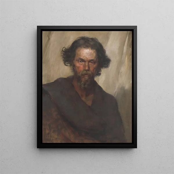 Vagabond romain - Eduard Ballo — framed artwork on a wall