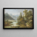 Partie en Haute-Styrie - Eduard Böhm — framed artwork on a wall