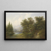 Partie près d'Ehrenhausen en Basse-Styrie - Eduard Böhm — framed artwork on a wall
