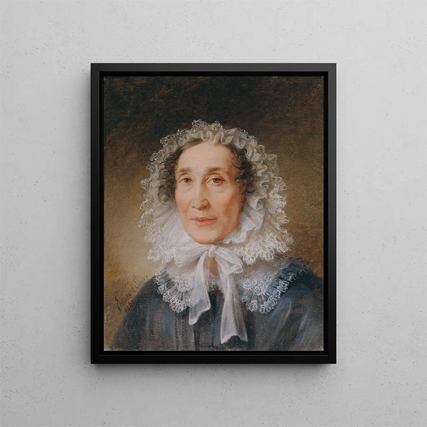 Anna Denk - Eduard Ender — framed artwork on a wall