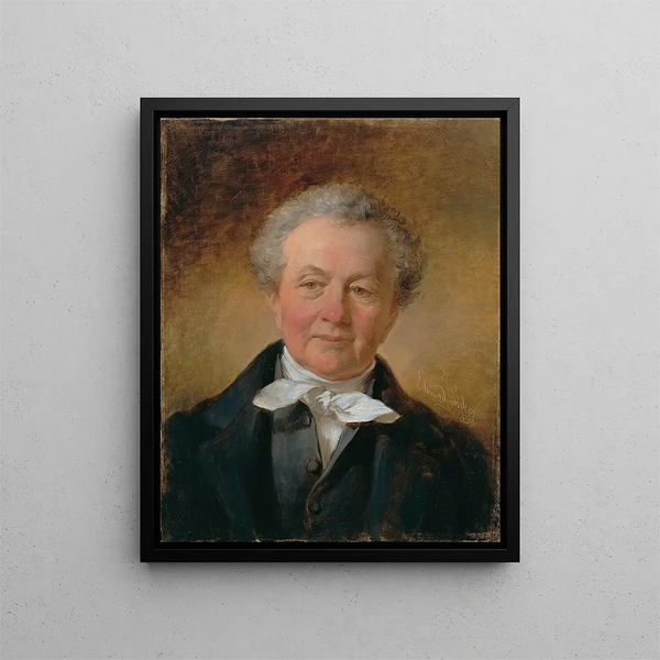 Bartholomäus Denk - Eduard Ender — framed artwork on a wall