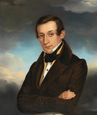 Portrait of a Gentleman - Eduard Friedrich Leybold — artwork view