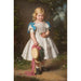 Portrait of Eva Maria von Richthofen at five years old - Eduard Geselschap — artwork view