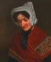 Portrait painting of the presumed mother of the painter - Eduard Gurk — artwork view