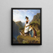 Prayer Bells - Eduard Heinel — framed artwork on a wall