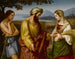 Ruth and Boaz - Eduard Holbein — artwork view