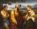 Ruth and Boaz (Conflict of Cases) - Eduard Holbein — artwork view