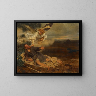 Elias - Eduard Karl Franz von Gebhardt — framed artwork on a wall
