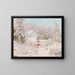 View of Garmisch-Partenkirchen - Eduard Kasparides — framed artwork on a wall