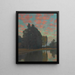 Motif of Glühwolken - Eduard Kasparides — framed artwork on a wall