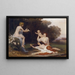 Idylle - Eduard Lebiedzki — framed artwork on a wall