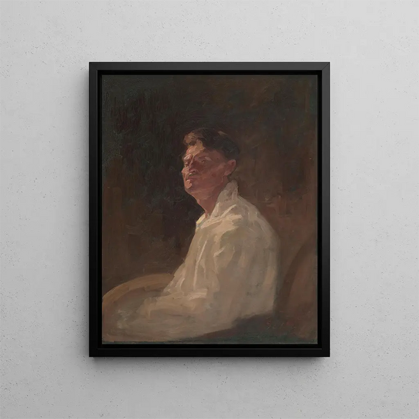 In fact, the resemblance of me - Eduard Putra — framed artwork on a wall