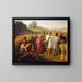 Josef Raconte Ses Rêves - Eduard Ritter von Engerth — framed artwork on a wall