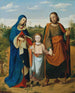 La sainte famille sur le chemin du retour du temple - Eduard Ritter von Engerth — artwork view