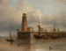 Port de mer - Eduard Schmidt — artwork view
