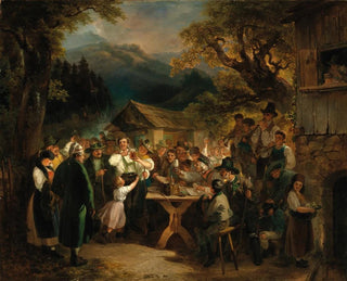 Celebration of the winning shooter - Eduard Swoboda — artwork view
