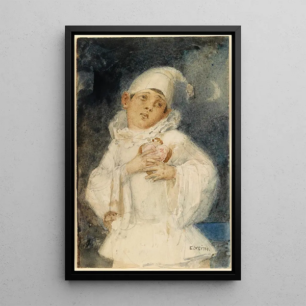Reproduction of the painting Harlequin - Eduard Veith