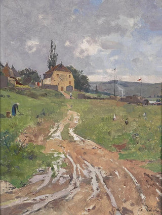 Old Inn on the Main - Eduard Zetsche — artwork view