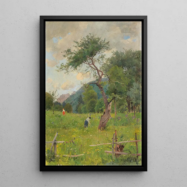 Motif de Neuhaus - Eduard Zetsche — framed artwork on a wall