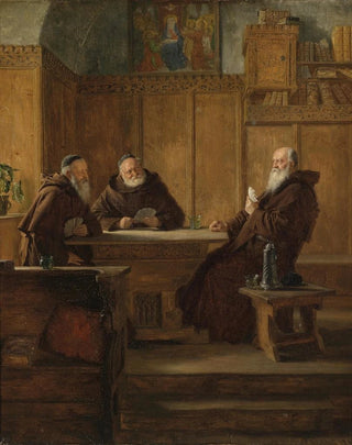 Eduard von Grtzner - Das Kartenspiel.webp