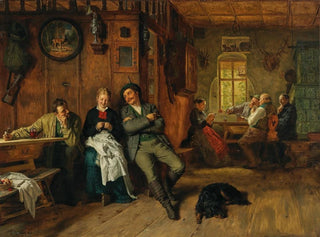 Enfouissement - Eduard von Grützner — artwork view