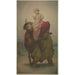 Reproduction of the painting Saint Christopher with the Child Jesus in the river 1857 - Eduard von Steinle