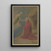 La Communion de Sainte Marie Madeleine - Eduard von Steinle — framed artwork on a wall